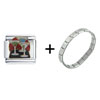 Martinis Italian Charm Bracelet