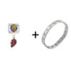 Friends  Half   Heart  Italian Charm Bracelet FBT_CA1584_PG_STARTER