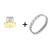  Chandelier  Italian Charm Bracelet