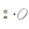 Jane Austen Italian Charm Bracelet