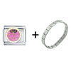 Sorority  Sisters  Italian Charm Bracelet