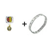  50s  Diner Combination Italian Charm Bracelet