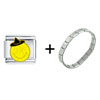 Happy Face  Witch Combination Italian Charm Bracelet
