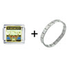 In  Memory  Vietnam Italian Charm Bracelet