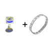 Welcome To Paradise Dangle Italian Charm Bracelet