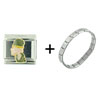Happy Zero Torso  Italian  Charm Bracelet