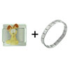 Garfield Odie  Dog  Italian  Charm  Bracelet