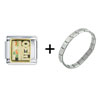 Mary Engelbreit Home Combination Italian  Charm  Bracelet