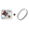 Mary Engelbreit  Bear  Rattle Italian Charm Bracelet