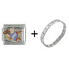Prayeries Naomi Italian Charm  Bracelet 