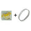 Rugrats Angelica Smiling Italian Charm Bracelet