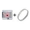  Hobbies  Theme Watering Kettle Italian Charm Bracelets  ... 