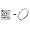 Wedding  Rings  Custom Italian  Charm  Bracelet
