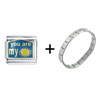 You Are My Sunshine Italian  Charm   Bracelet 