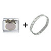 Onion Head  Boy   Italian   Charm  Bracelet