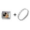  Mickey   Mouse   Italian  Charm Bracelet  ... 