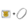  Winnie  The Pooh Italian Charm Bracelet  ... 