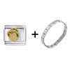 Beauty Belle Italian Charm  Bracelet   ... 