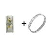 Mickey Mouse Robin Hood  Double   Link  Italian Charm Bracelet