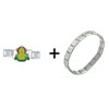 Shrek Licensed Lovely Lady Fiona  Italian   Charm   Bracelet 