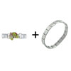 Licensed Shrek And Donkey  Italian   Charm   Bracelet 