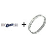 Blue Coors Logo  Italian   Charm   Bracelet 