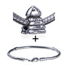 Exotic Egyptian Presbyter Pattern European Bead Bracelet Combination