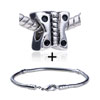Unique Butterfly Pattern European Bead Bracelet Combination