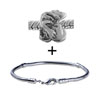 Monkey Speak Hear See No Evil Bracelet Combination