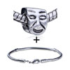 Laughing Grandpa Pattern  European   Bead  Bracelet Combination
