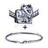  King  Lion Pattern European Bead Bracelet Combination  ... 