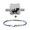 Silver Tone  Leo  Horoscope Symbol Bracelet Combination
