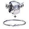 Crystal  Heart  Pattern European Bead Bracelet Combination