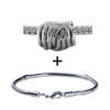 Seaweed European  Bead   Bracelet  Combination