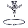 Cute Mickey Mouse Pattern European Bead Bracelet Combination