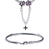 Dangle Link  European   Bead   Bracelet  Combination