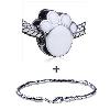 Puma Footprint In Snow European Bead Bracelet Combination