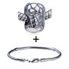Cabbage Pattern  European   Bead   Bracelet  Combination