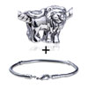 King Lion Pattern European Bead Bracelet Combination