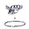 Elegant Flow Pattern  European   Bead  Bracelet Combination