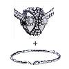 Delicate Spiderman Pattern  European   Bead  Bracelet Combination