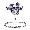 Funny Doggie Pet Pattern European Bead Bracelet Combination