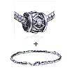 Cylindrical Shaped Axle Symmetry Pattern European Bead  ... 