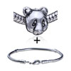 Cute  Bear  Pattern European Bead Bracelet Combination