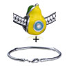 Fresh Pear  European   Bead   Bracelet  Combination