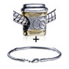 Rubbish Bin  European   Bead   Bracelet  Combination