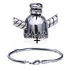 Present Pattern  European   Bead   Bracelet  Combination