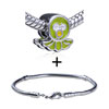 Green Octopus  European   Bead   Bracelet  Combination