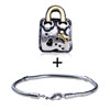 Lady Purse Pattern European Bead Bracelet Combination
