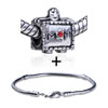  Love   You  Mom European Bead Bracelet Combination